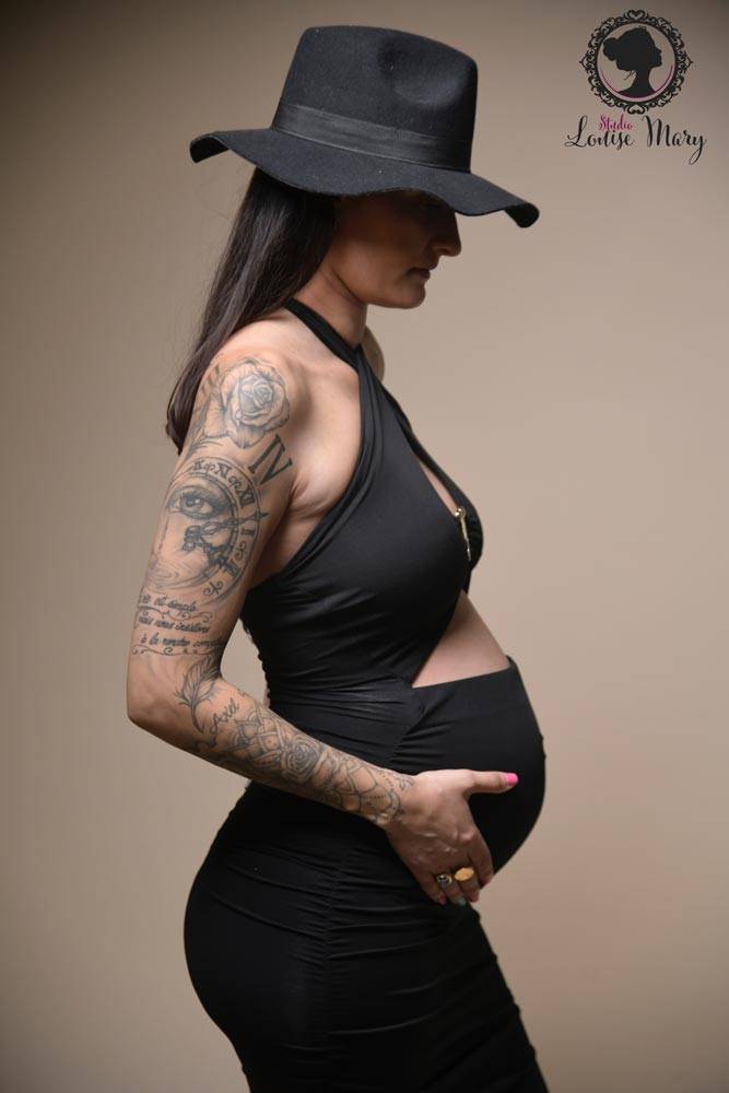 Photo de grossesse studio