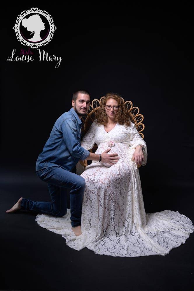 Photo de grossesse studio