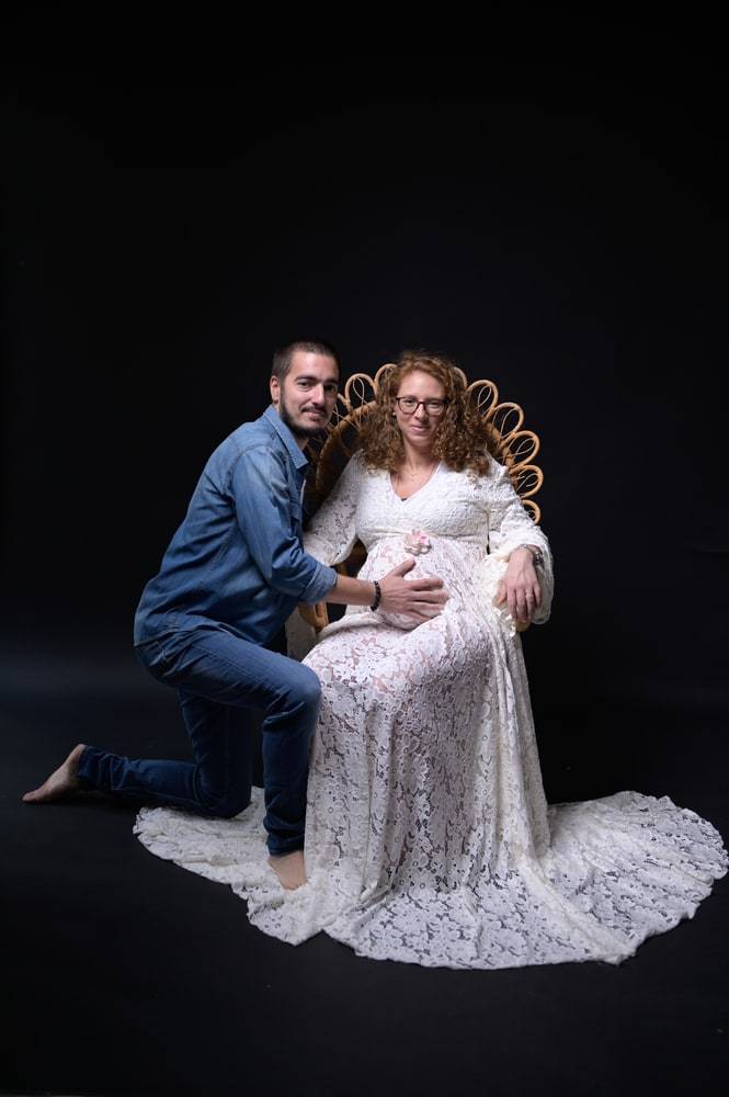 Photo de grossesse studio