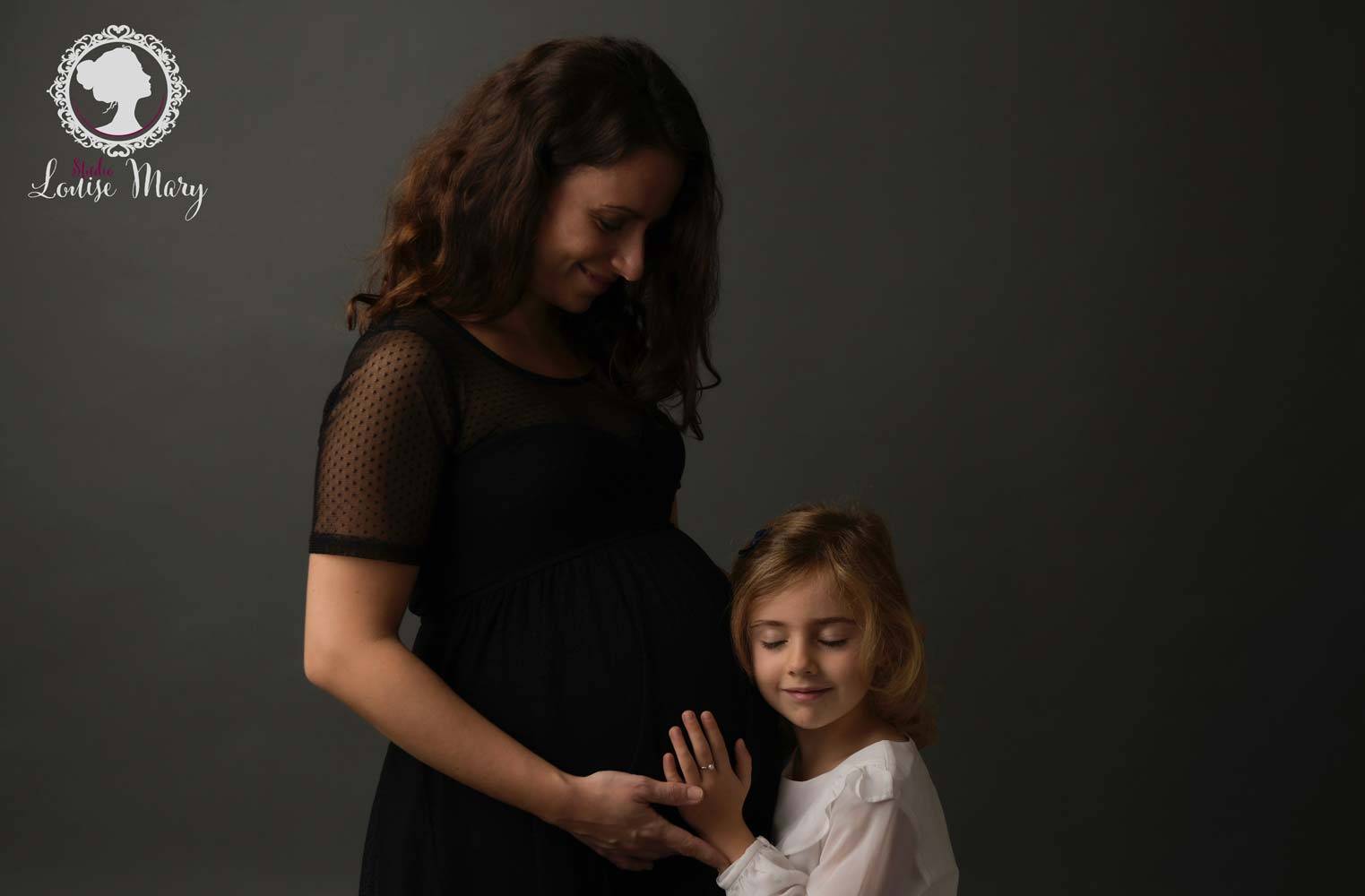 Photo de grossesse studio