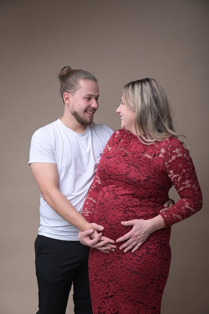 Photo de grossesse studio