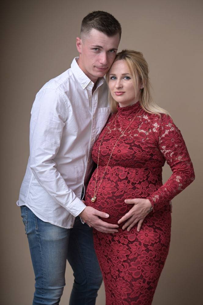 Photo de grossesse studio