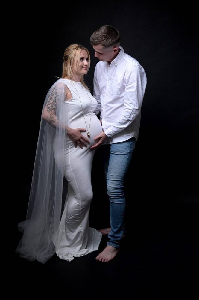 Photo de grossesse studio