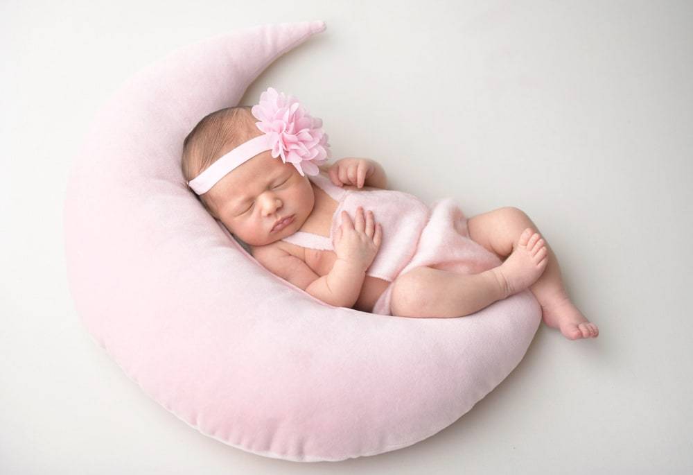 Photo de bébé studio