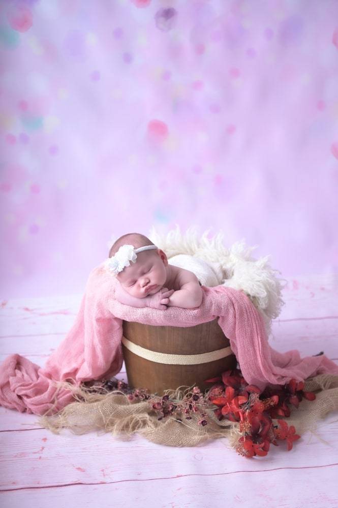 Photo de bébé studio